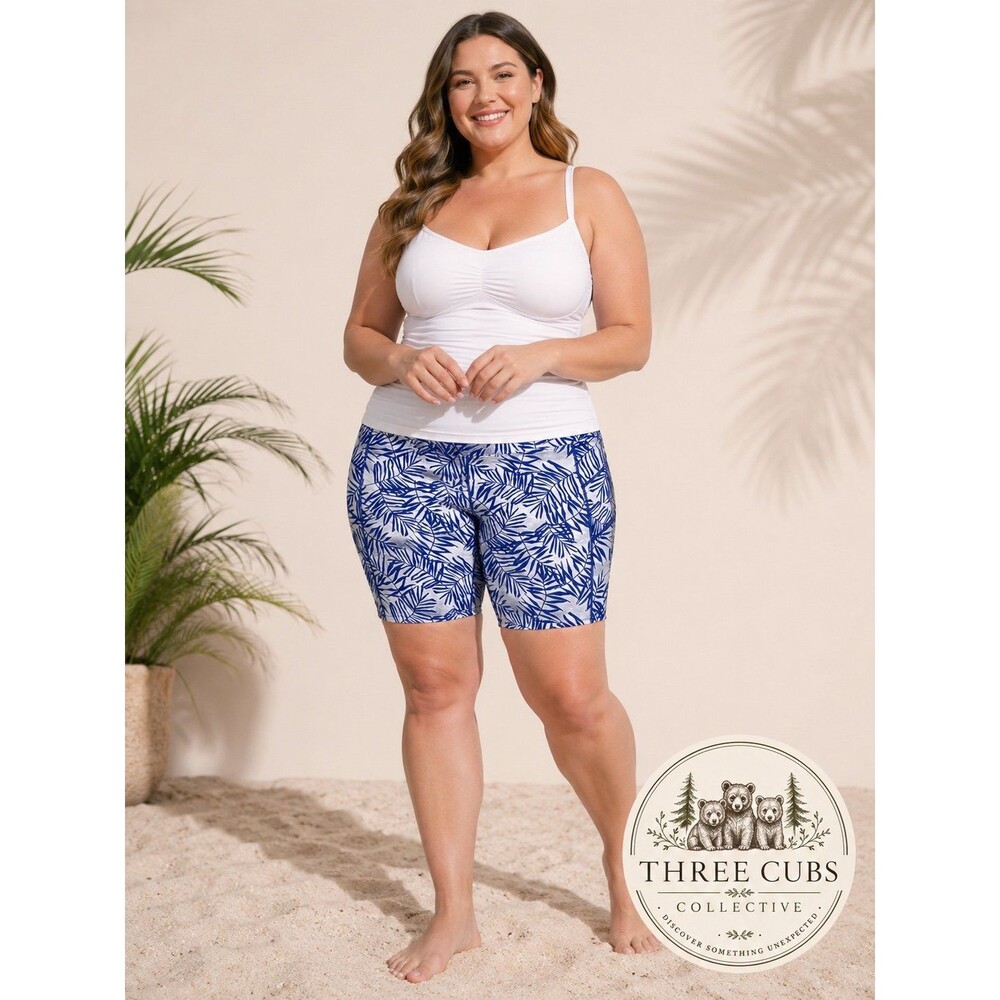 XXL Coolibar Swim Shorts Santa Cruz UPF 50 Sun Protection Women Modest NEW